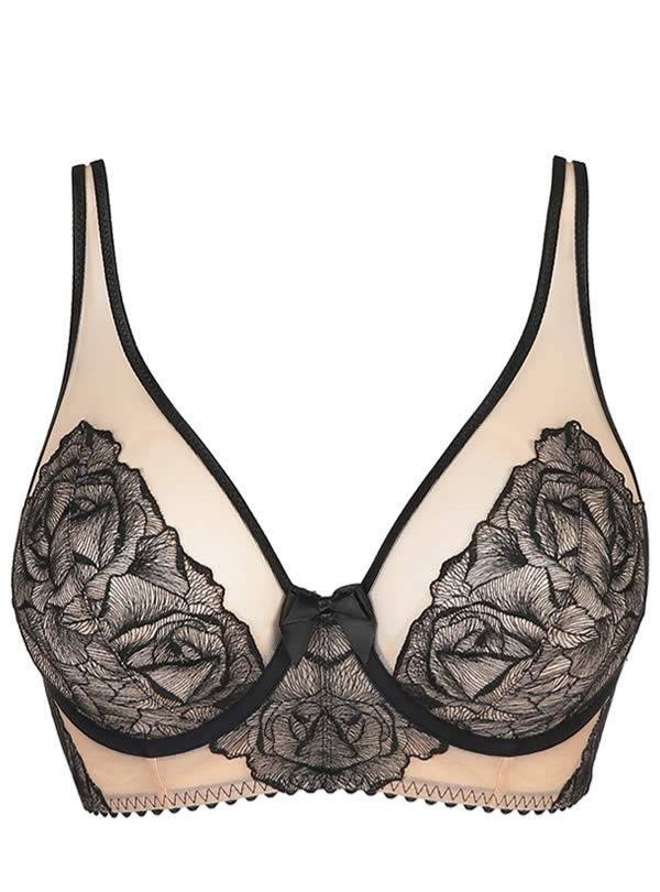 reggiseno primadonna belgravia nero triangolo con coppe differenziate 17510196848689668156.