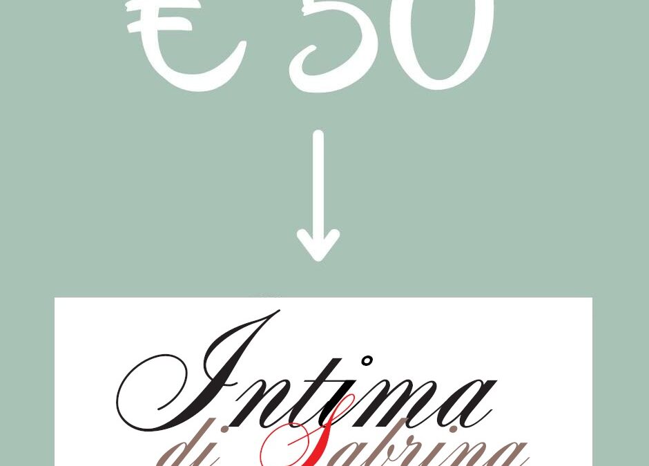 Buono Regalo da Intima di Sabrina